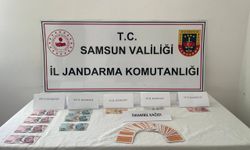Samsun'da kumar operasyonunda 4 kişiye 25 bin 700 lira para cezası kesildi