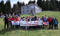 Trabzon'daki doğa ve spor dernekleri Kadıralak Yaylası'nda bir araya geldi