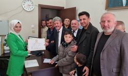 Yığılca'da AK Parti İl Genel Meclisi üyeleri mazbatalarını aldı