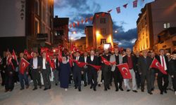 Atatürk ve silah arkadaşlarının Havza'ya gelişinin 105. yıl dönümü fener alayıyla kutlandı