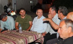 Ayvalık'ın köylerinde Başkan Ergin'e sıcak karşılama