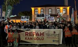 Sakarya ve Düzce'de İsrail'in Gazze'ye yönelik saldırıları protesto edildi