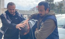 Samsun'da evinde öldürülen kadının katil zanlısı adliye çıkarıldı