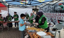 Terme'de Gazze yararına kermes düzenlendi