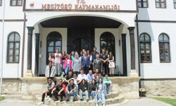 Amasya Üniversitesi öğrencileri Mecitözü ilçesini gezdi