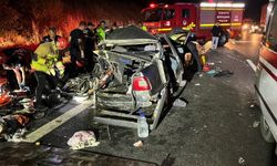 Anadolu Otoyolu’nda kaza: 4 kişi yaralandı 