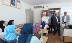 Diyanet İşleri Başkanı Erbaş, Düzce'de Kur'an kurslarını ziyaret etti