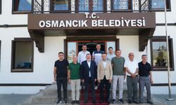 Osmancık Kaymakamı Akpay'dan Belediye Başkanı Gelgör'e veda ziyareti