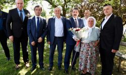 Samsun Valisi Tavlı, Terme'de 15 Temmuz gazisi Korkmaz'ı ziyaret etti