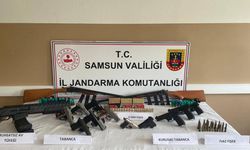 Samsun'da silah kaçakçılığı operasyonunda 9 kişi yakalandı