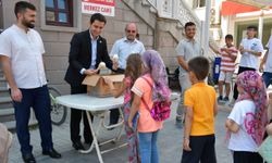 Türkeli Kaymakamı Safa Kahraman, Kur'an kursu öğrencilerini ziyaret etti