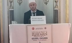 Kur'an-ı Kerim'i güzel okuma yarışmasının Türkiye birincisi Samsun'dan