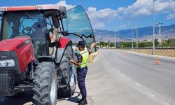 Merzifon’da jandarma ekipleri trafik denetimi yaptı