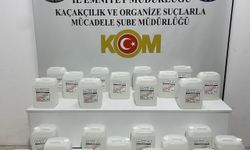 Samsun'da 120 litre etil alkol ele geçirildi