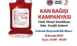 SENDİKADAN KAN BAĞIŞ KAMPANYASI