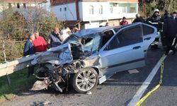 Ordu'da kamyona çarpan otomobildeki 3 kişi öldü