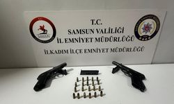 Samsun'da ruhsatsız silah operasyonunda bir kişi yakalandı