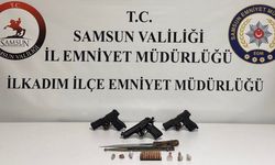 Samsun'da silah ve uyuşturucu operasyonunda 1 zanlı yakalandı