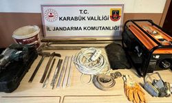 Karabük'te kaçak kazı yapan 5 zanlı yakalandı