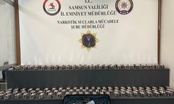 Samsun'da 26 bin 160 sentetik ecza hapı ele geçirildi