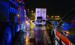 Samsun'da tıra çarpan otomobilin sürücüsü hayatını kaybetti