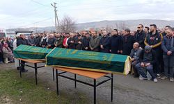 Amasya'da göçükte hayatını kaybeden 2 işçi son yolculuğuna uğurlandı