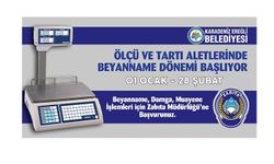 BELEDİYEDEN BEYANNAME AÇIKLAMASI