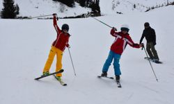 Ordu'daki Çambaşı Kayak Tesisleri yarıyıl tatilini dolu geçirecek