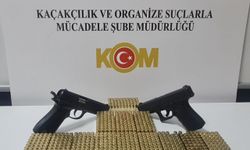 Samsun'da bir adreste 2 tabanca ele geçirildi