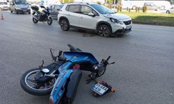 Samsun'da otomobilin çarptığı motosikletin sürücüsü hayatını kaybetti