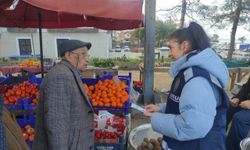 Samsun'da polis, dolandırıcılıkla ilgili bilgilendirme yaptı