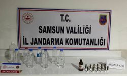 Samsun'da sahte içki operasyonunda 1 zanlı yakalandı