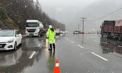 Artvin'de trafik denetimleri sürüyor