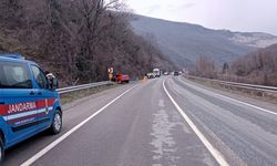 Karabük'te şarampole devrilen otomobilin sürücüsü öldü