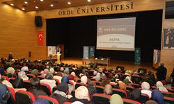 Ordu'da "Aliya: Bir Medeniyetin Yeniden İnşası" paneli düzenlendi