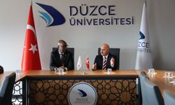 Ruanda'nın Ankara Büyükelçisi Kayonga, Düzce Üniversitesini ziyaret etti