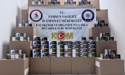 Samsun'da kaçakçılık operasyonunda 790 bin makaron ele geçirildi