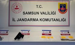 Samsun'da silah kaçakçılığı ve uyuşturucu operasyonunda 2 kişi yakalandı