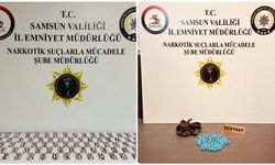 Samsun'da uyuşturucu operasyonunda 2 kişi gözaltına alındı