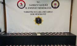 Samsun'da uyuşturucu operasyonunda 3 zanlı yakalandı