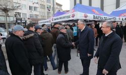 Bafra Belediye Başkanı Kılıç ve Milletvekili Kırcalı, iftarda vatandaşlarla buluştu