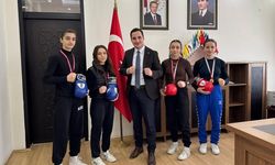 Salıpazarı Kaymakamı Beyazıt başarılı sporcuları ağırladı