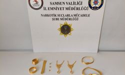 Samsun'da dolandırıcılıktan aranan hükümlü sahte altınla yakalandı