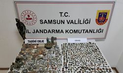 Samsun'da tarihi eser kaçakçılığı operasyonunda 3 kişi yakalandı