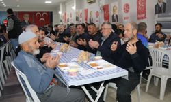 Taşova'da MHP İlçe Başkanlığınca iftar programı düzenledi