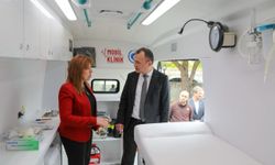 Samsun'da "mobil klinik" hizmete başladı