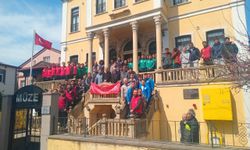 Yurt Lig sporcularından Bafra Arkeoloji Müzesi'ne ziyaret