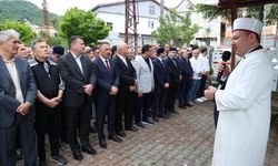 BAŞKANIN EŞİNE SON GÖREV