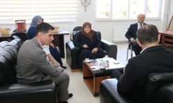 Amasya'da şehit annesi, oğlunun isminin verildiği kurumu ziyaret etti