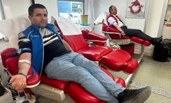 Bafra'da 81 ünite kan toplandı